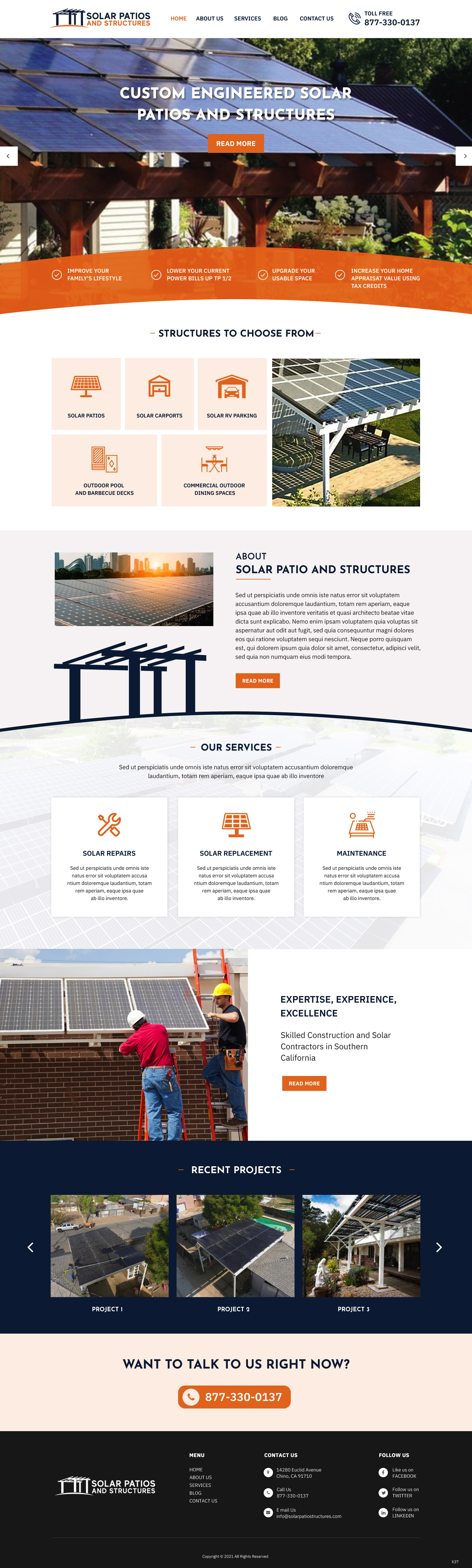 Web Design by pb for Tekton Power and Technology | Design #27484546