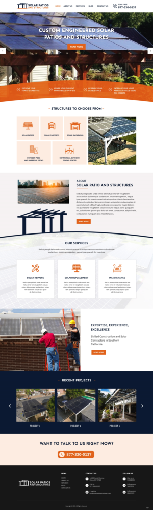 Web Design by pb for Tekton Power and Technology | Design: #27484546