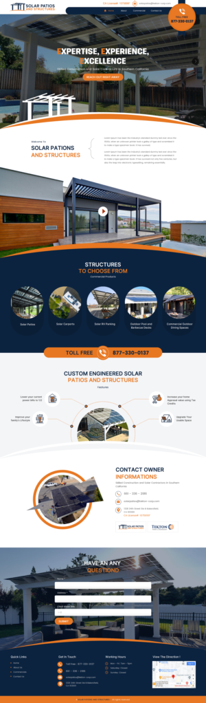 Web Design by rightway for Tekton Power and Technology | Design: #27492834
