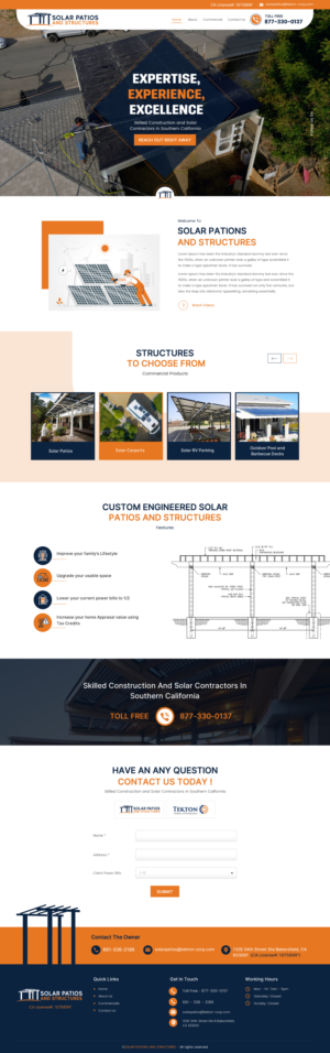 Web Design by rightway for Tekton Power and Technology | Design: #27492836