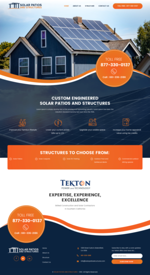 Web Design by rightway for Tekton Power and Technology | Design: #27506039