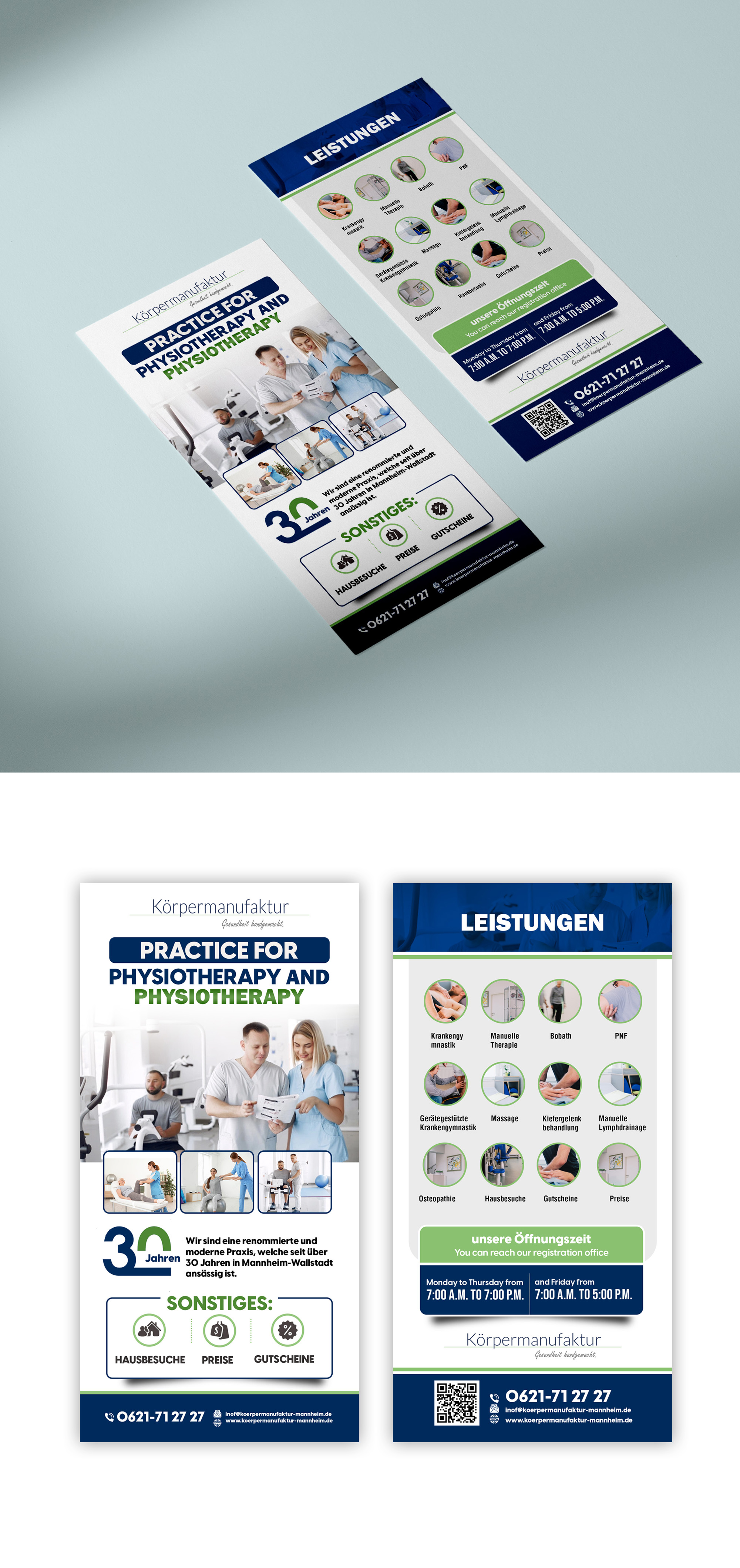 Flyer-Design von debdesign für PhysioPlus | Design #27484726