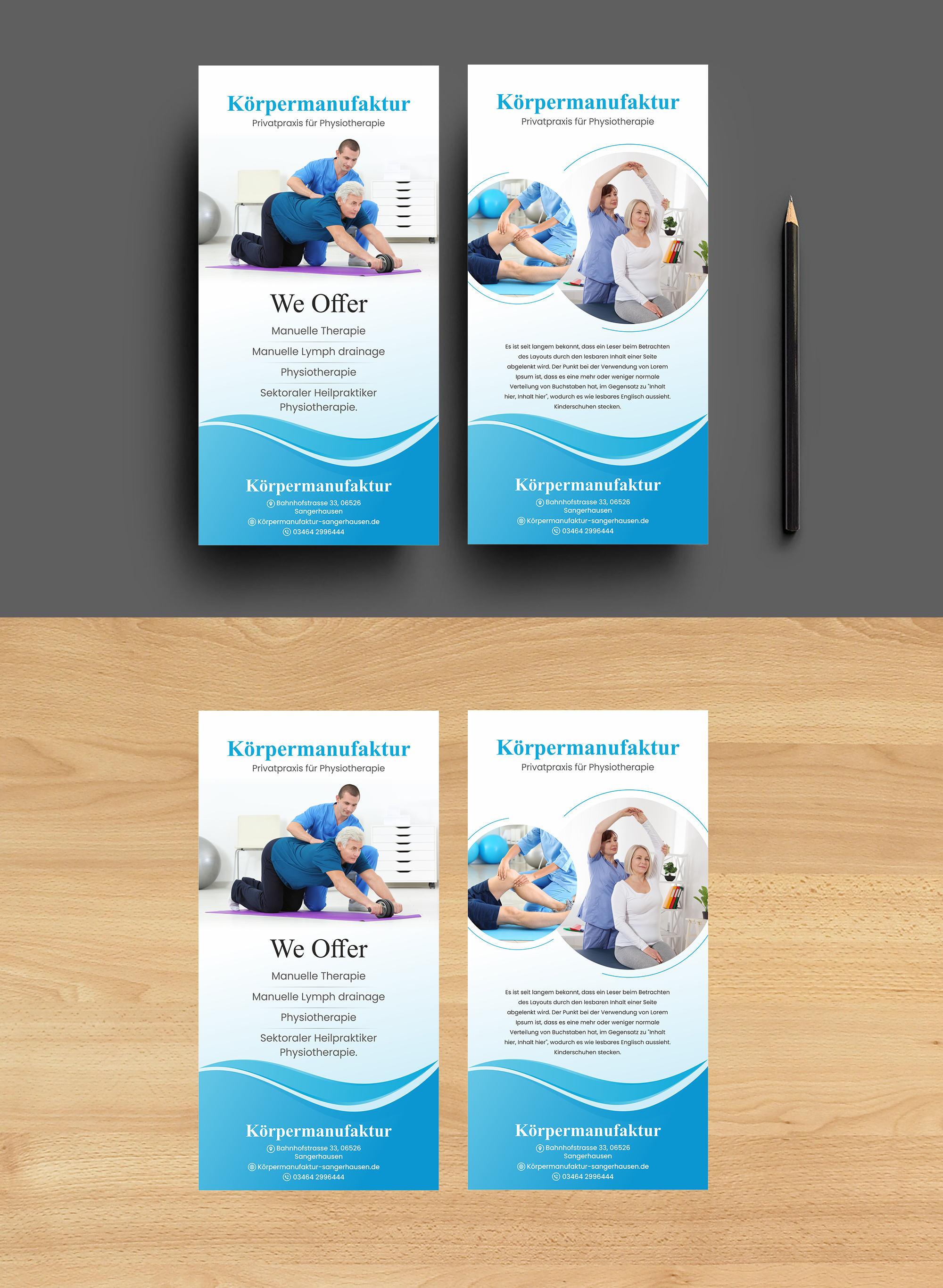 Diseño de Flyer por ecorokerz para PhysioPlus | Diseño #27483918