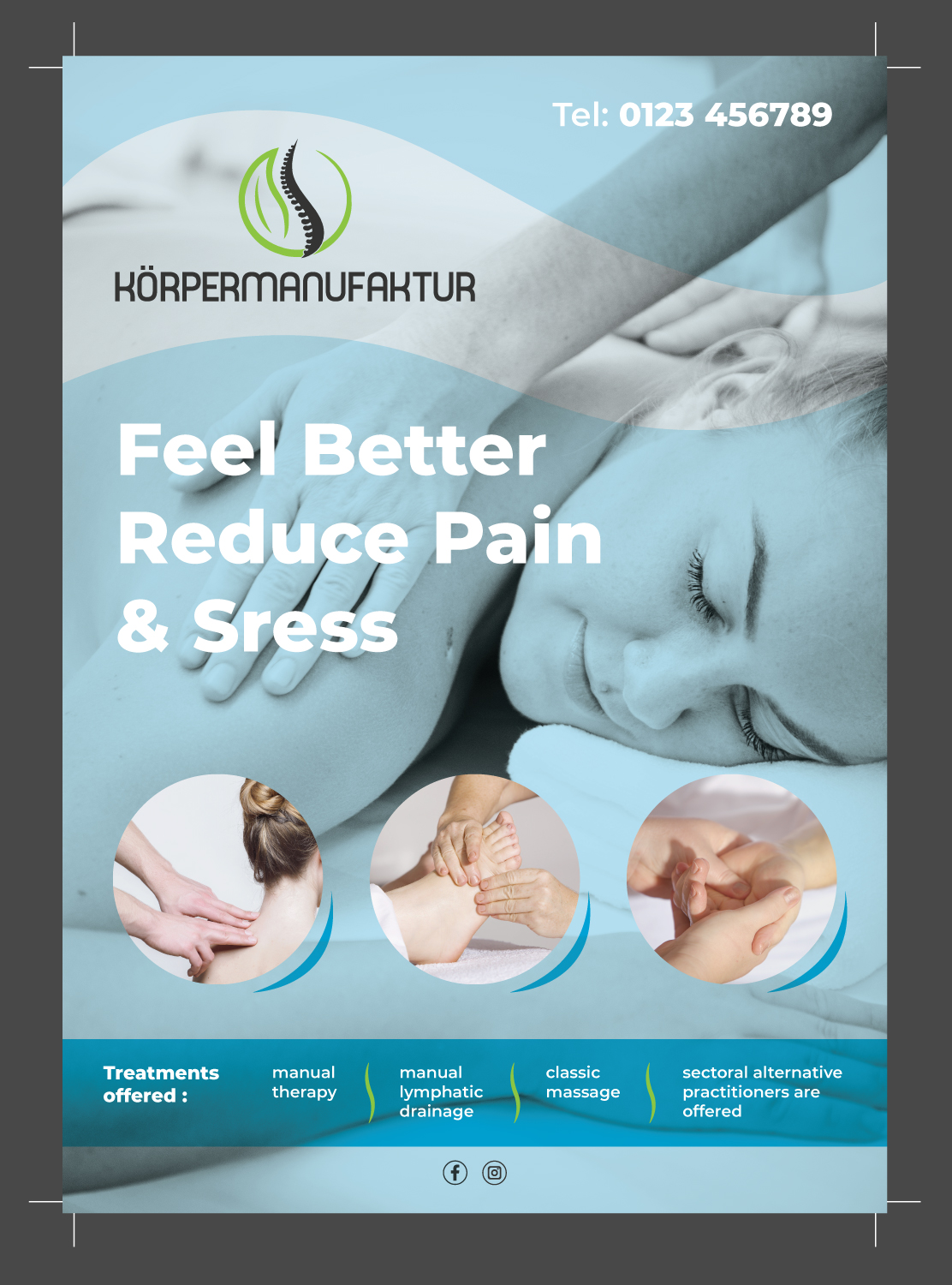 Flyer Design by saurov for PhysioPlus | Design #27477720