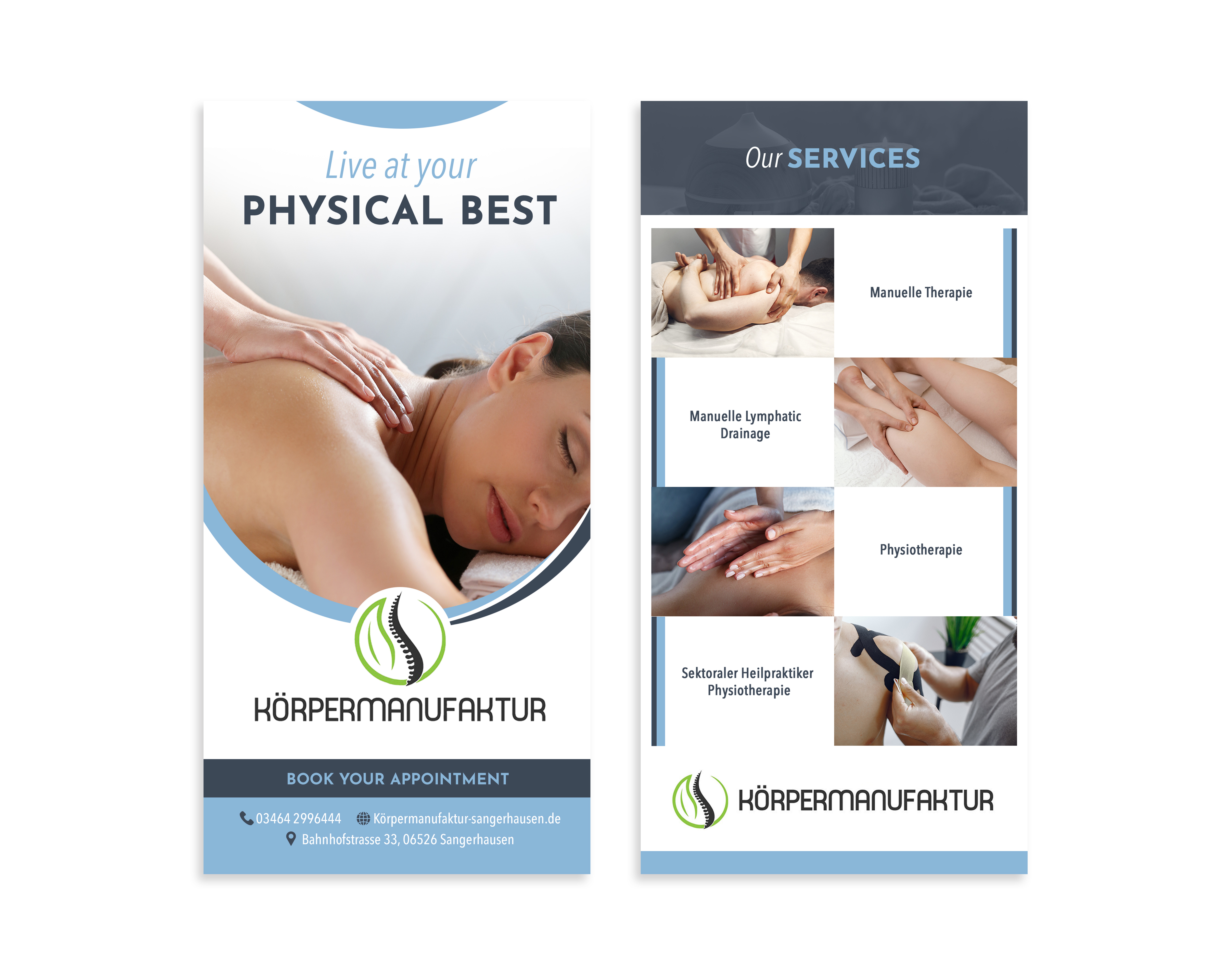 Diseño de Flyer por Luniere Designs para PhysioPlus | Diseño #27509889
