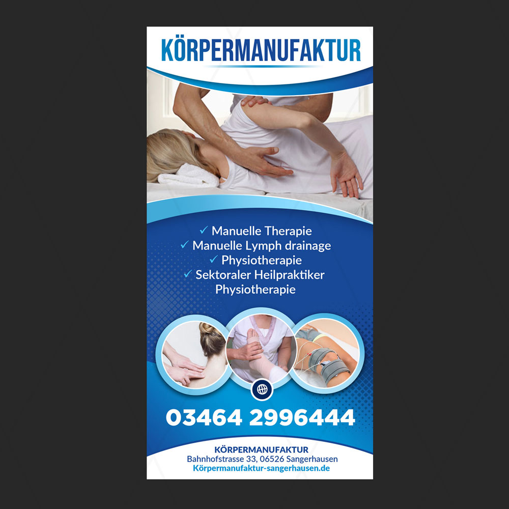 Flyer Design by DA. for PhysioPlus | Design #27489063