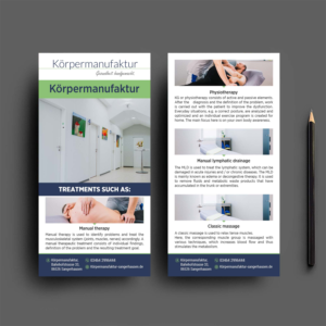 Diseño de Flyer por GraphicsGuru para PhysioPlus | Diseño: #27480306