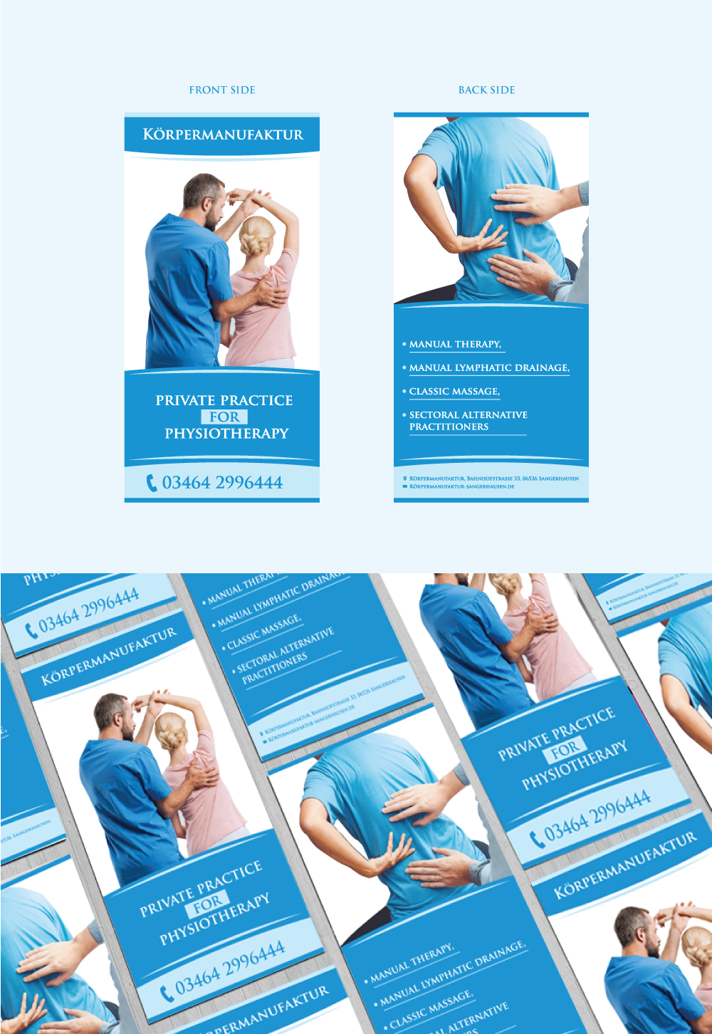 Flyer Design by oxxi for PhysioPlus | Design #27501691