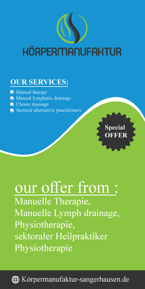 Flyer Design by UN for PhysioPlus | Design: #27479219