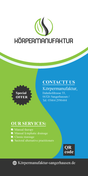 Flyer Design by UN for PhysioPlus | Design: #27479260