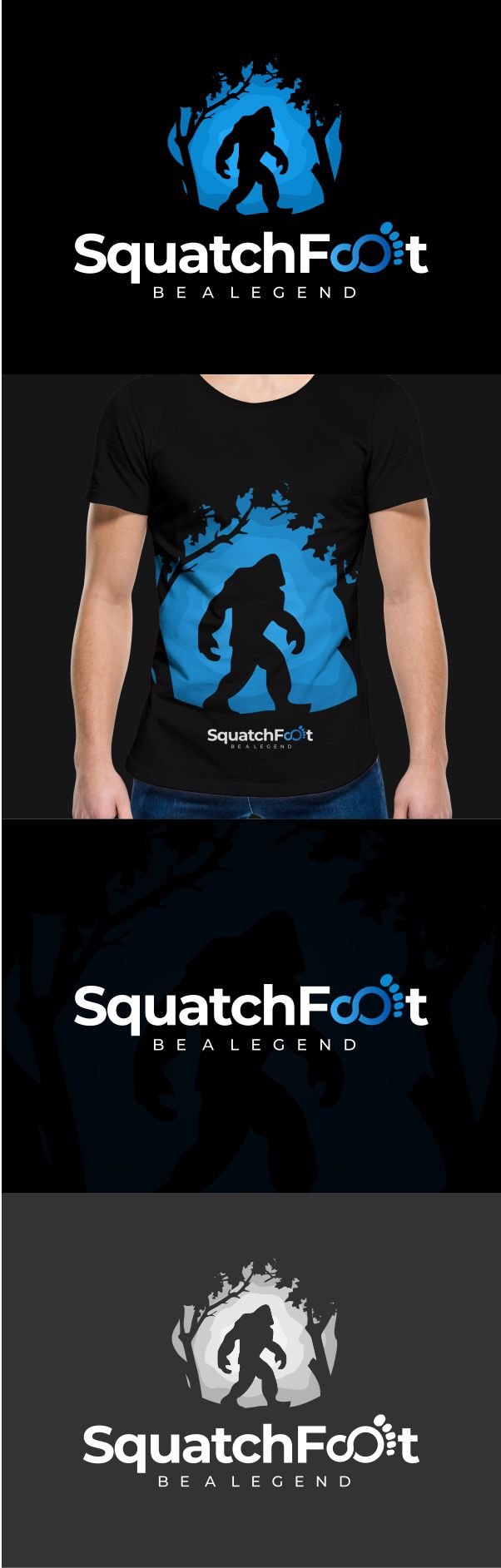 Logo-Design von beard.art für SquatchFoot | Design #27510023