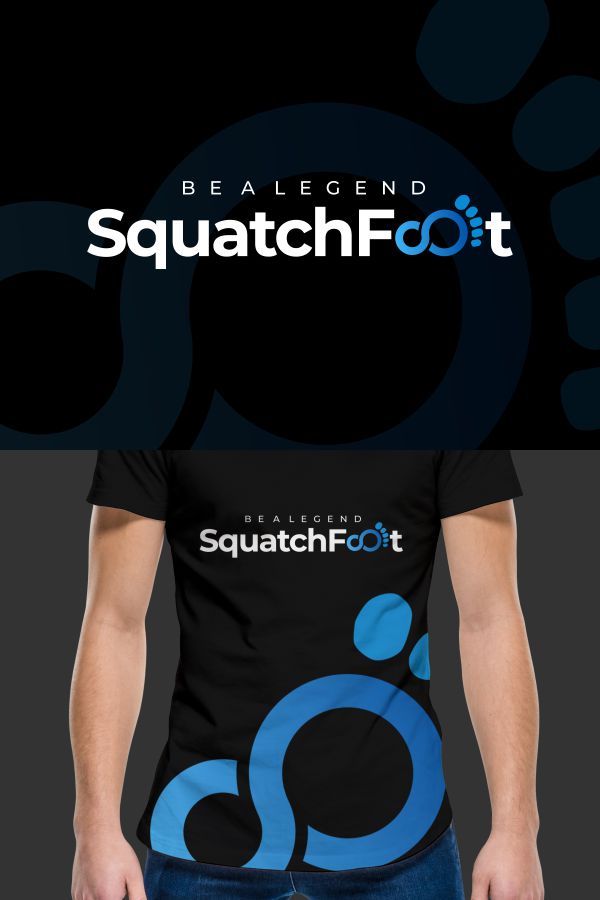 Logo Design by beard.art for SquatchFoot | Design #27512836