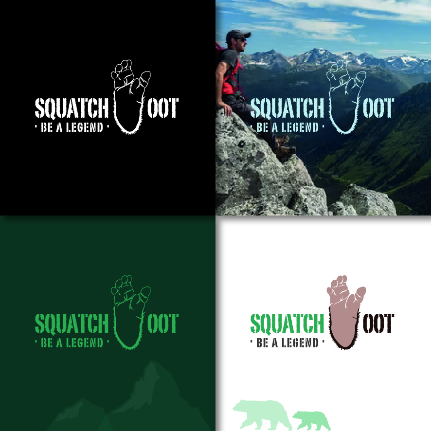 Logo-Design von Lammy für SquatchFoot | Design #27508939