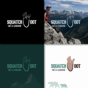 Logo Design by Lammy for SquatchFoot | Design #27508939