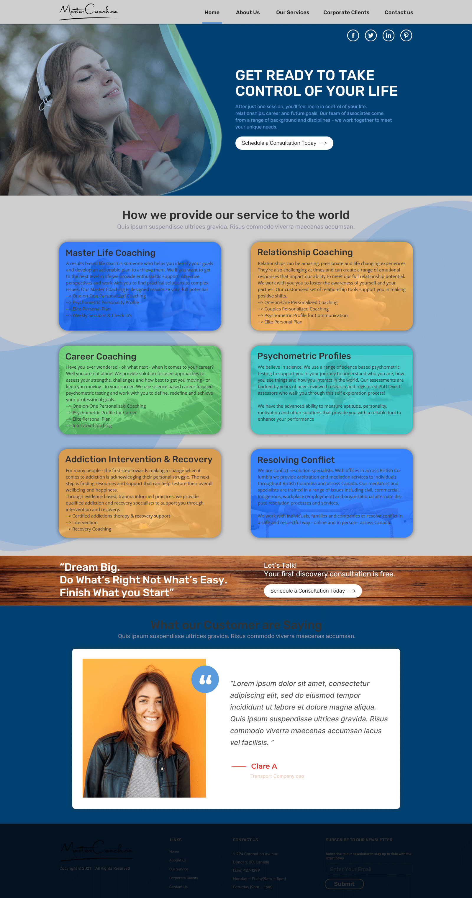 Web-Design von dinesh jayasiri für Jason Walker PhD Consulting Ltd | Design #27484797