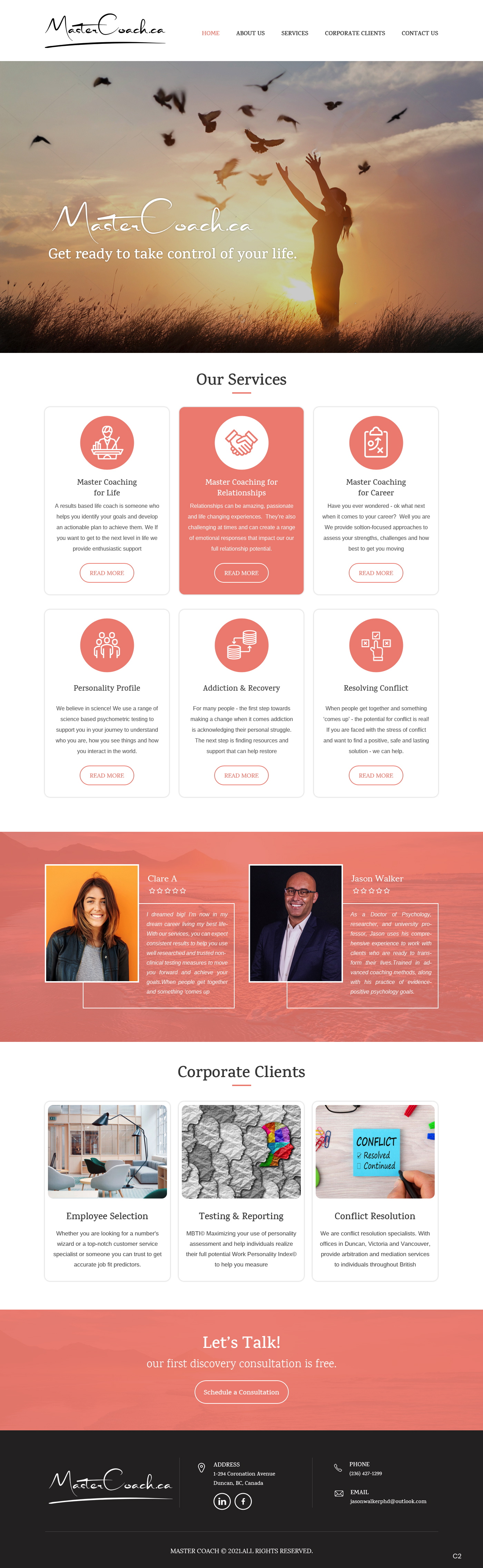 Web Design by pb for Jason Walker PhD Consulting Ltd | Design #27484503