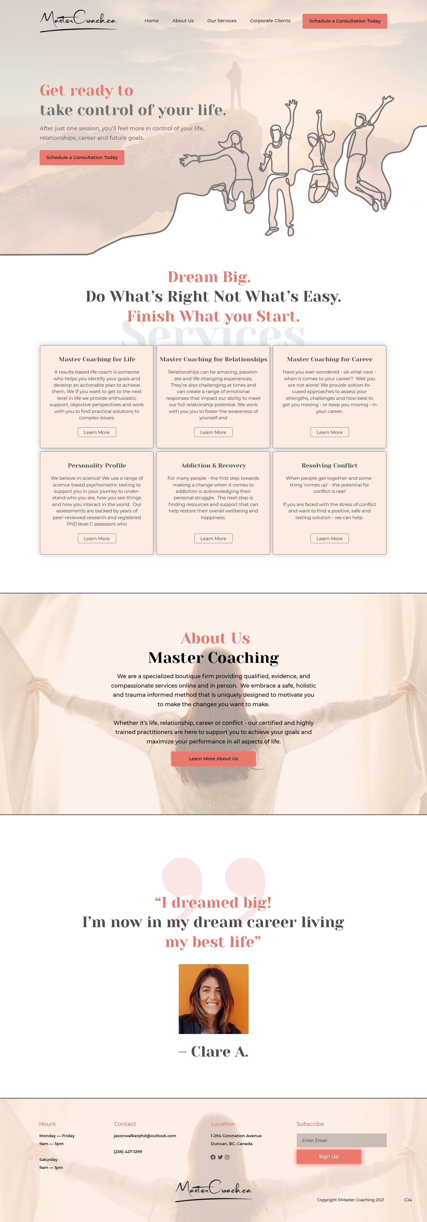 Web Design by pb for Jason Walker PhD Consulting Ltd | Design #27484506