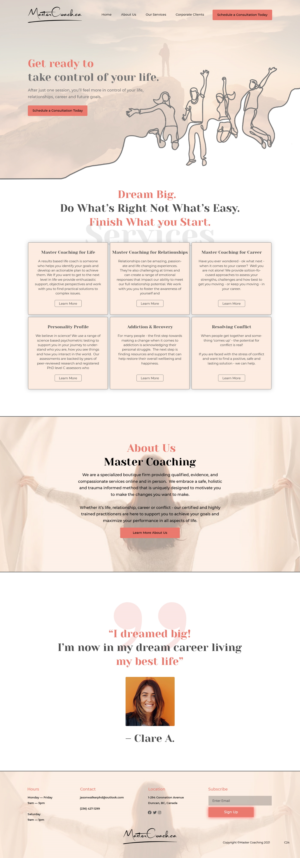 Web Design by pb for Jason Walker PhD Consulting Ltd | Design: #27484506