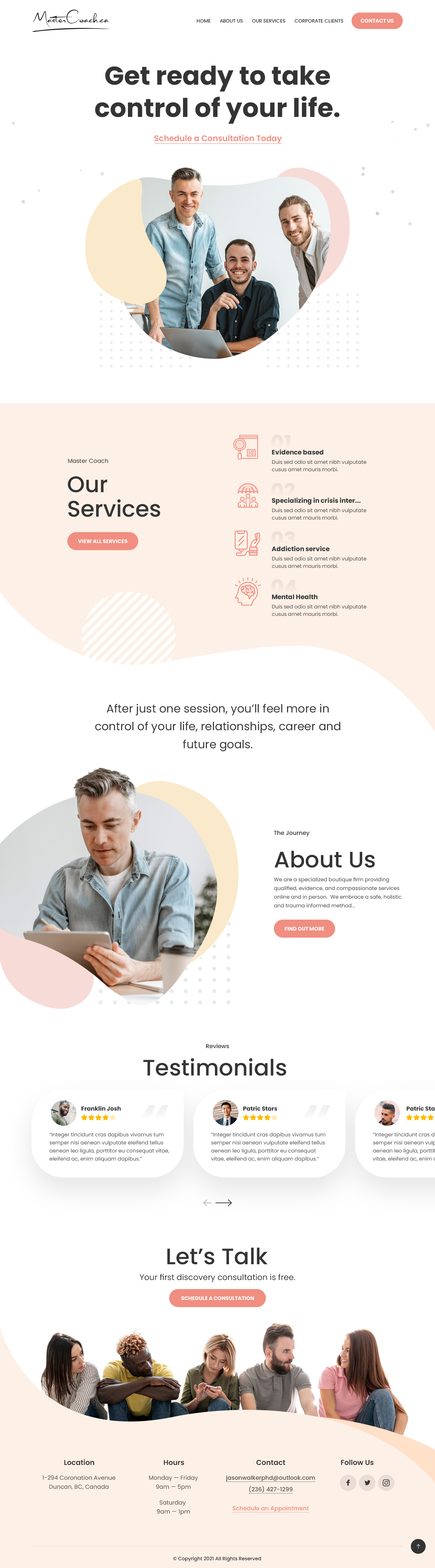 Web-Design von nzdesigners für Jason Walker PhD Consulting Ltd | Design #27496094