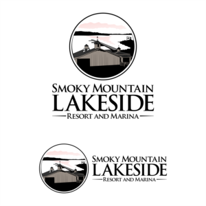 Smoky Mountain Lakeside Resort and Marina | Logo Design by luckdesign