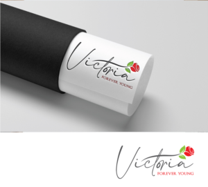 Victoria (or initials V.E.T.)  Forever Young | Logo Design by HEAVEN ART