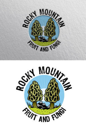 Rocky Mountain Fruit And Fungi | Diseño de Logo por blue eye