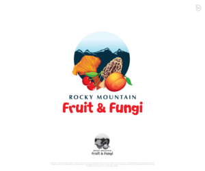 Rocky Mountain Fruit And Fungi | Diseño de Logo por D_Mantra