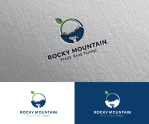 Rocky Mountain Fruit And Fungi | Logo Design by Iris 3