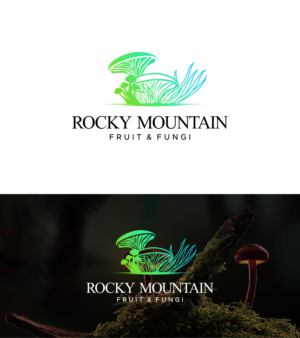 Rocky Mountain Fruit And Fungi | Diseño de Logo por ZeneFashions