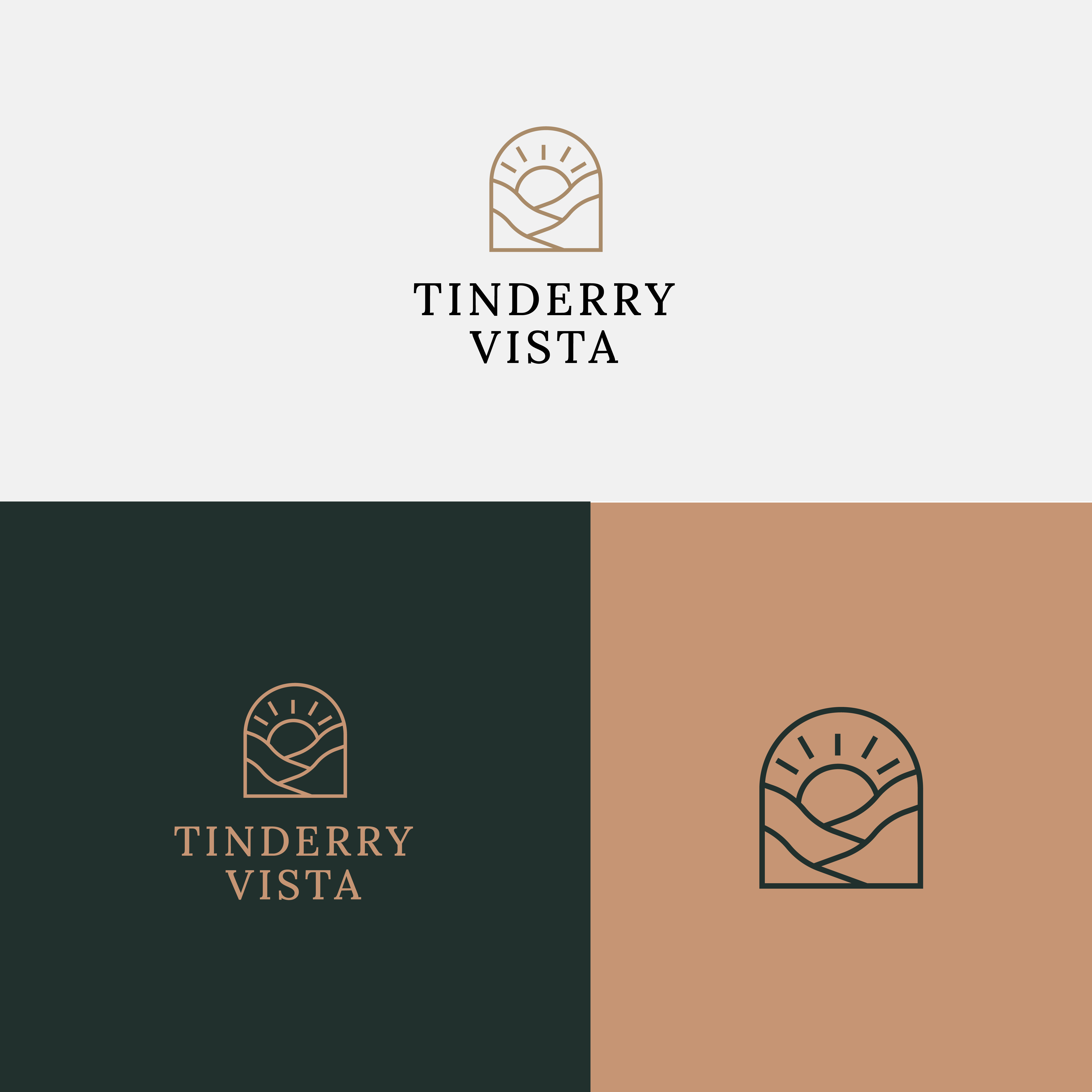 Logo Design by A.R.D.P for Tinderry Vista | Design #27483677