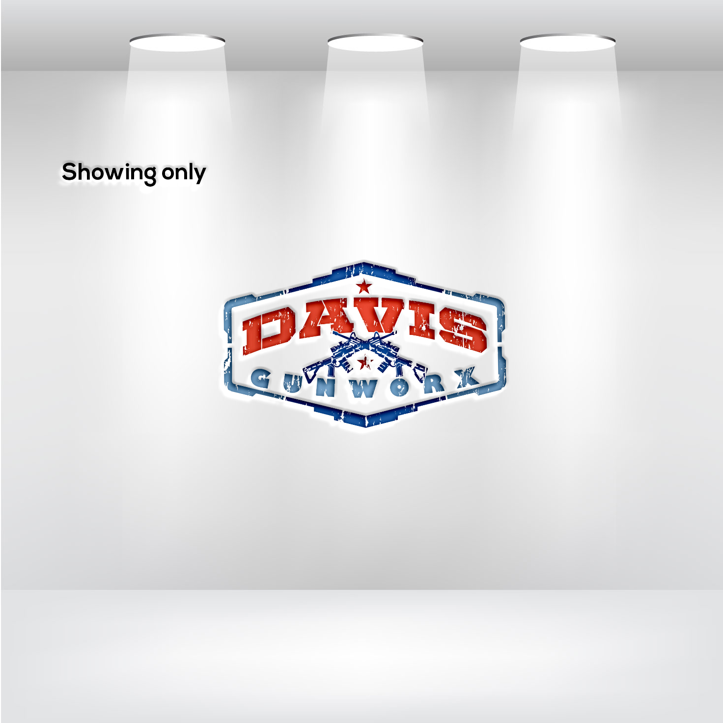Logo Design by RRR Design for DAVIS GUNWORX | Design #27487180