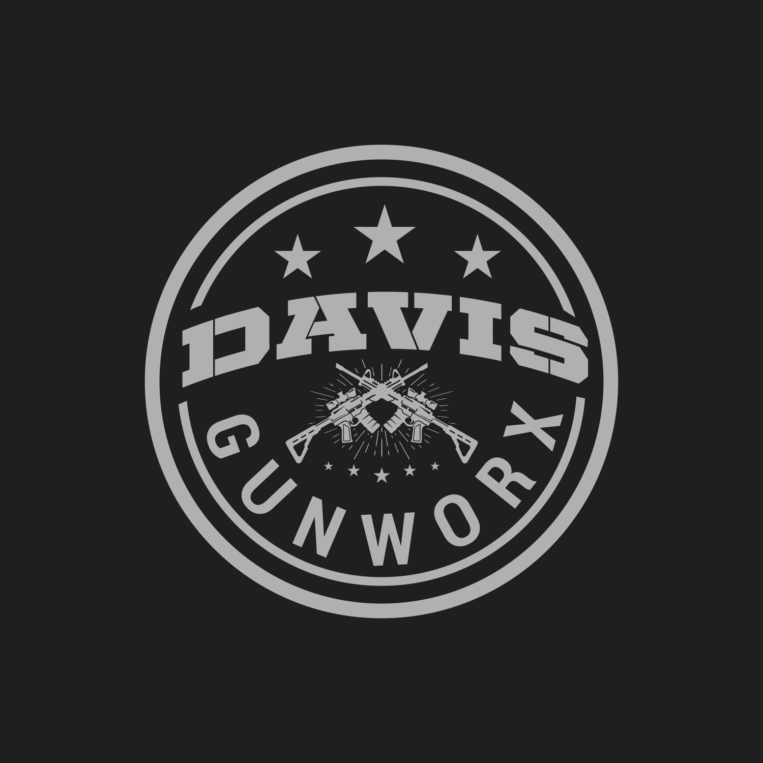 Logo-Design von MG.graphics für DAVIS GUNWORX | Design #27486005