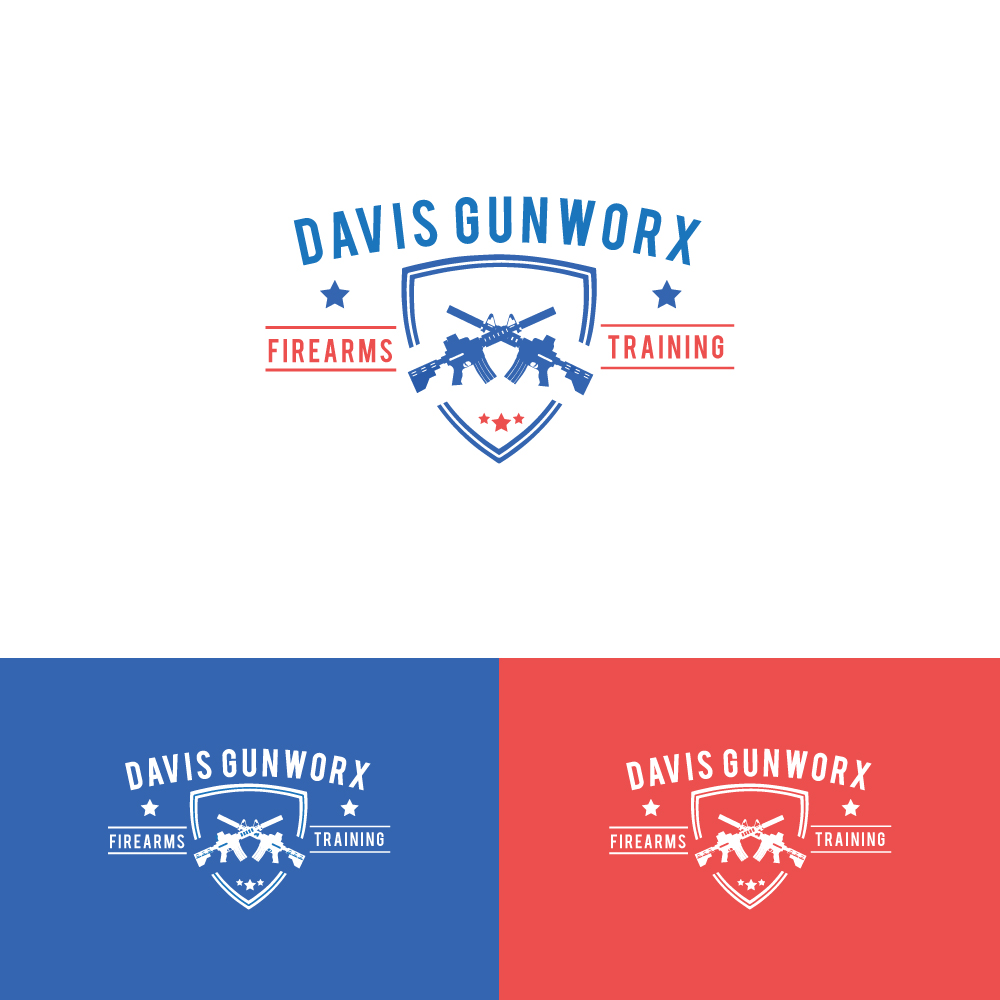 Logo Design by alitjuara for DAVIS GUNWORX | Design #27509087