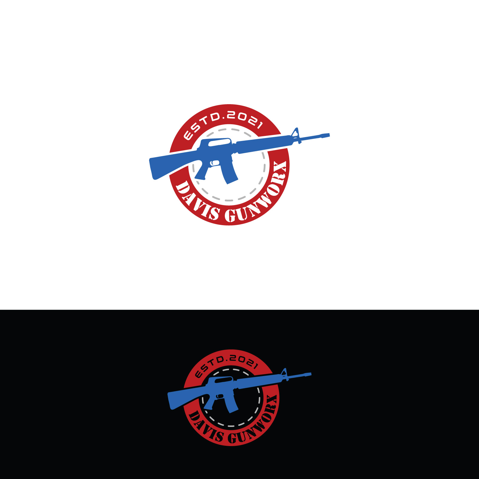 Logo-Design von creative.bugs für DAVIS GUNWORX | Design #27491523