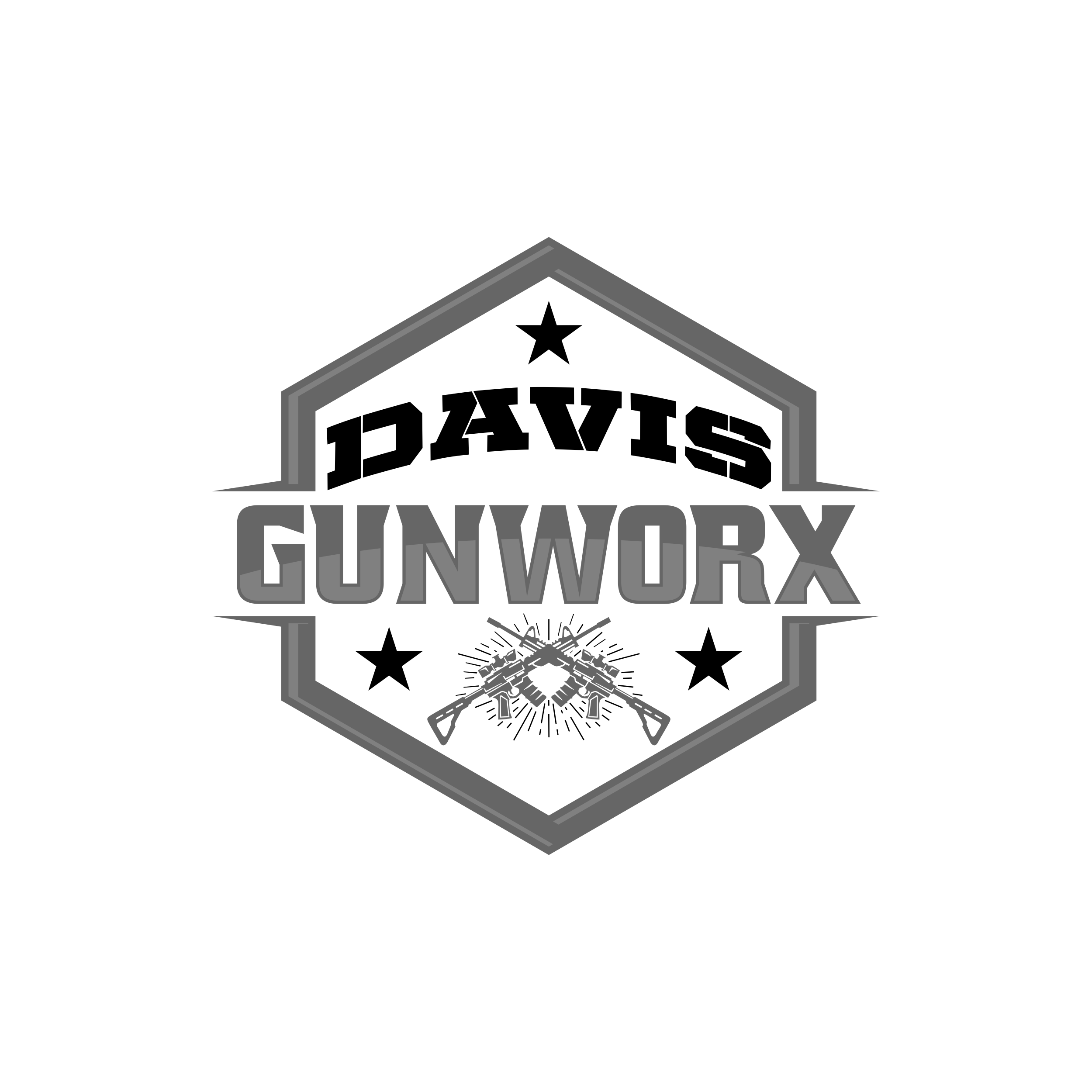 Logo-Design von luckdesign für DAVIS GUNWORX | Design #27491299