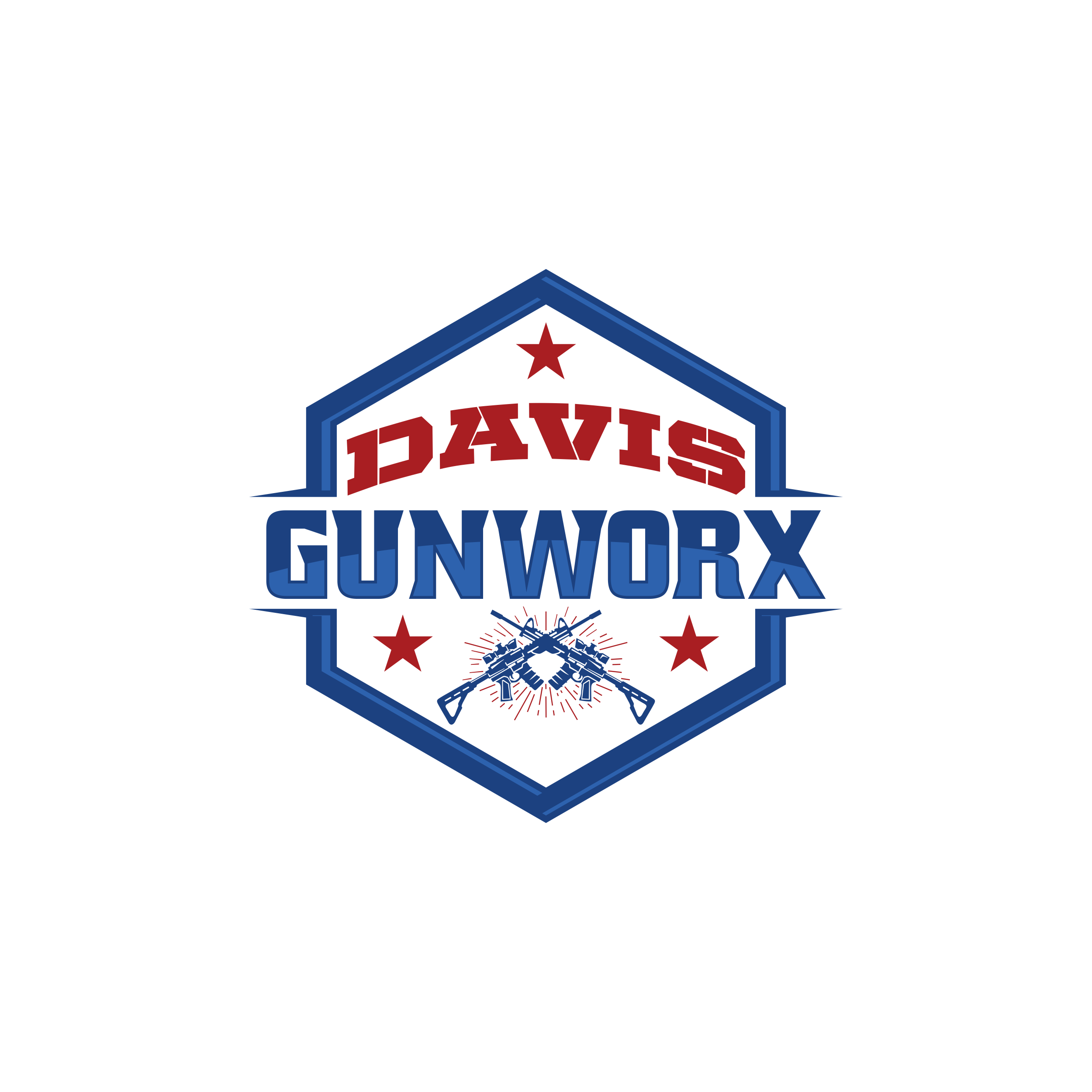 Logo-Design von luckdesign für DAVIS GUNWORX | Design #27562538