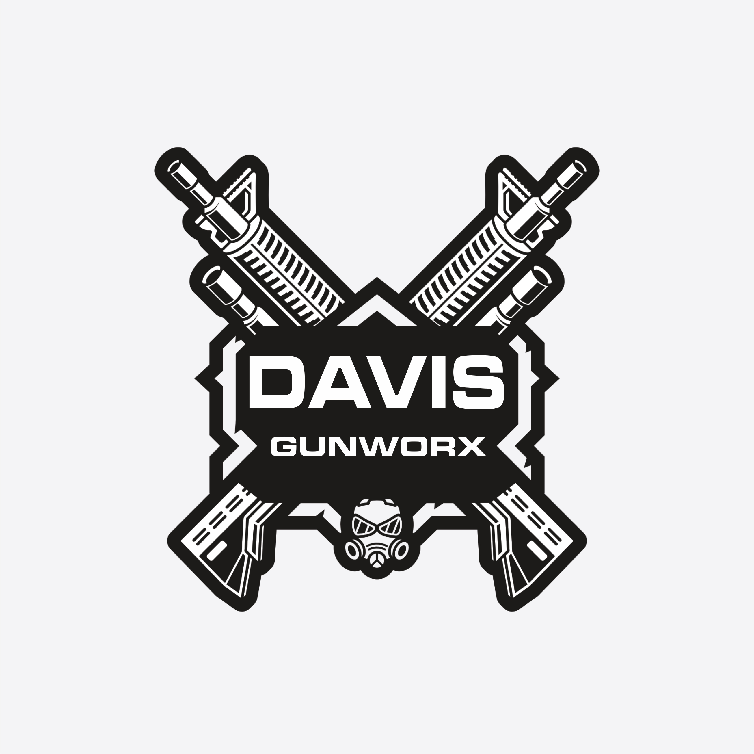 Logo Design by Yoses for DAVIS GUNWORX | Design #27487335