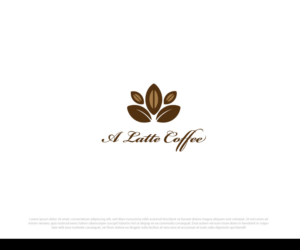 Logo Design by Niizam Uddin for A Latte Coffee | Design: #27560243