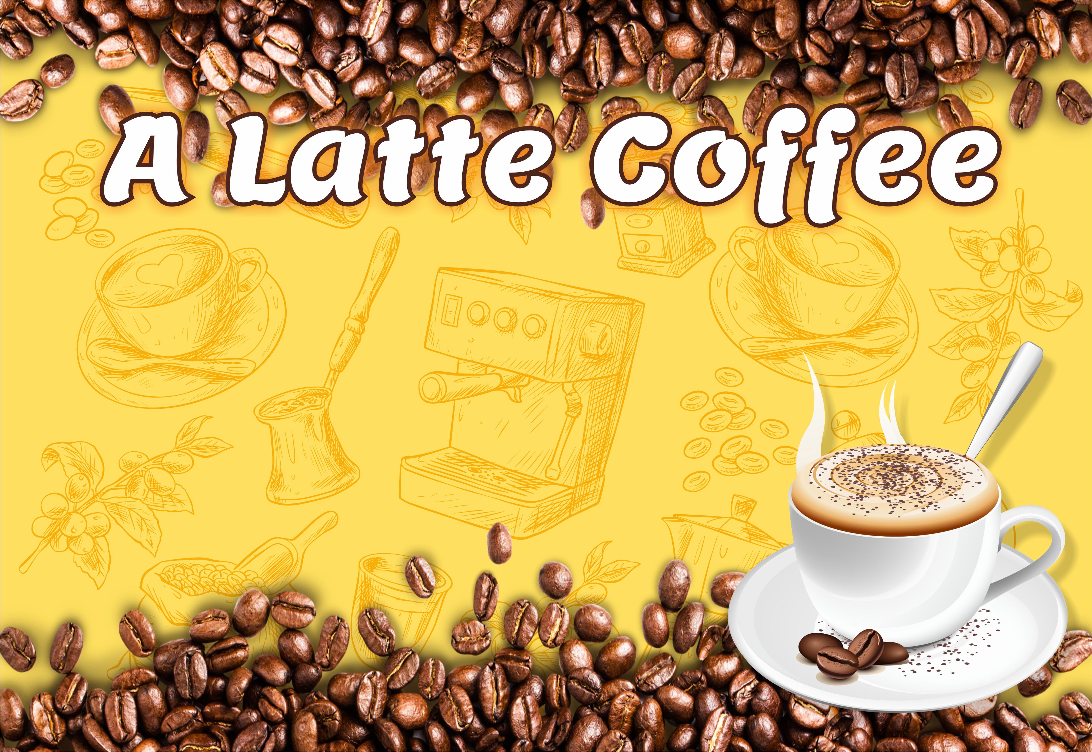 Logo Design by filip.jelkic for A Latte Coffee | Design #27510269