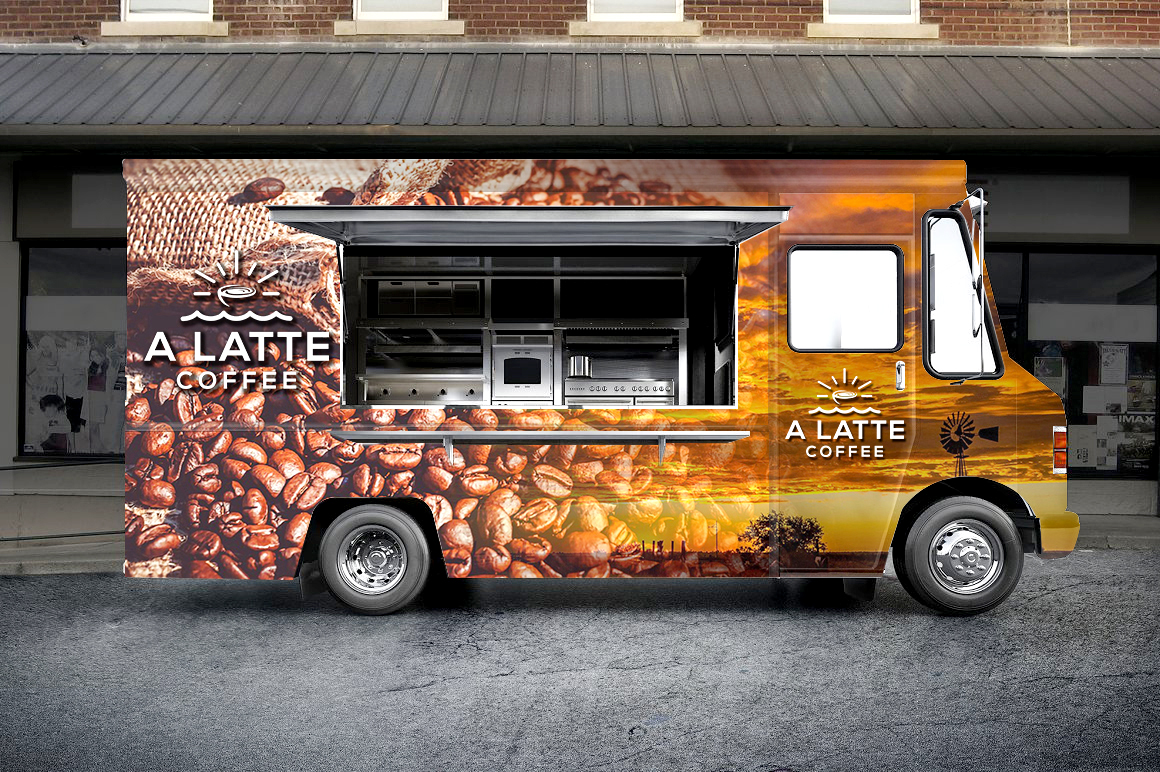 Logo Design by Habib Hyder for A Latte Coffee | Design #27576769