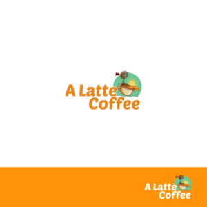 Logo Design by Okkar Htun for A Latte Coffee | Design: #27583660
