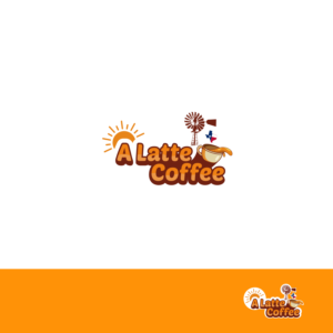 Logo Design by Okkar Htun for A Latte Coffee | Design: #27583910