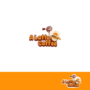 Logo Design by Okkar Htun for A Latte Coffee | Design: #27585012