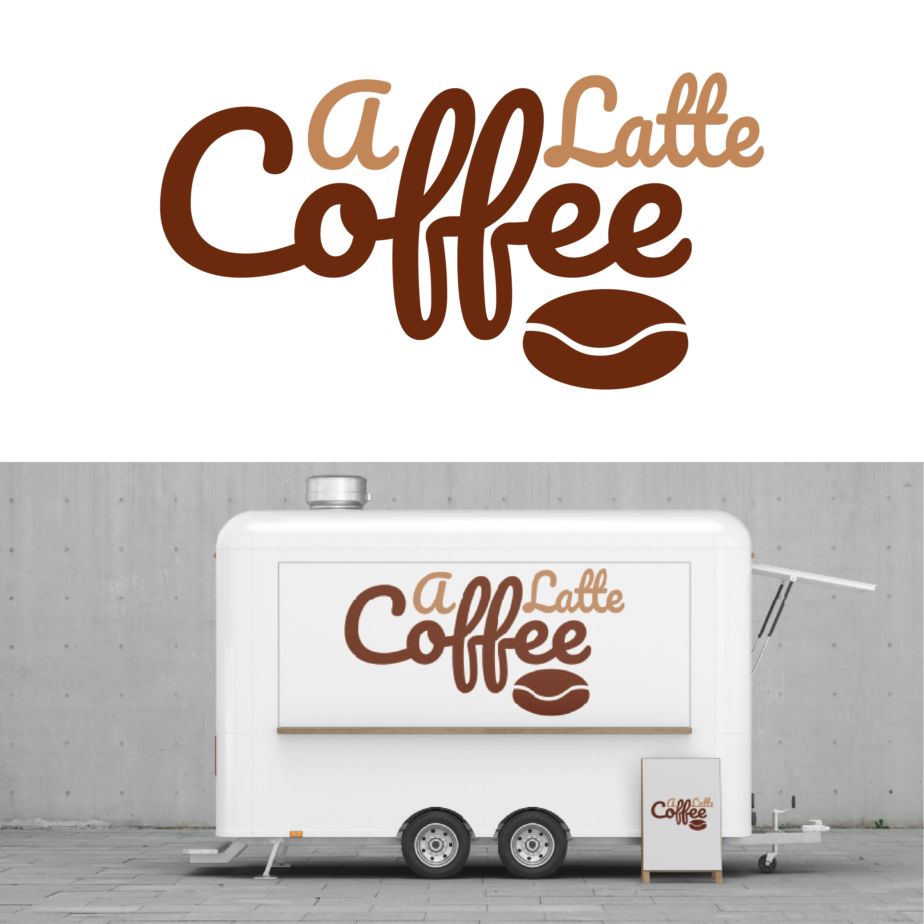 Logo Design by creativedesign0708 for A Latte Coffee | Design #27567343