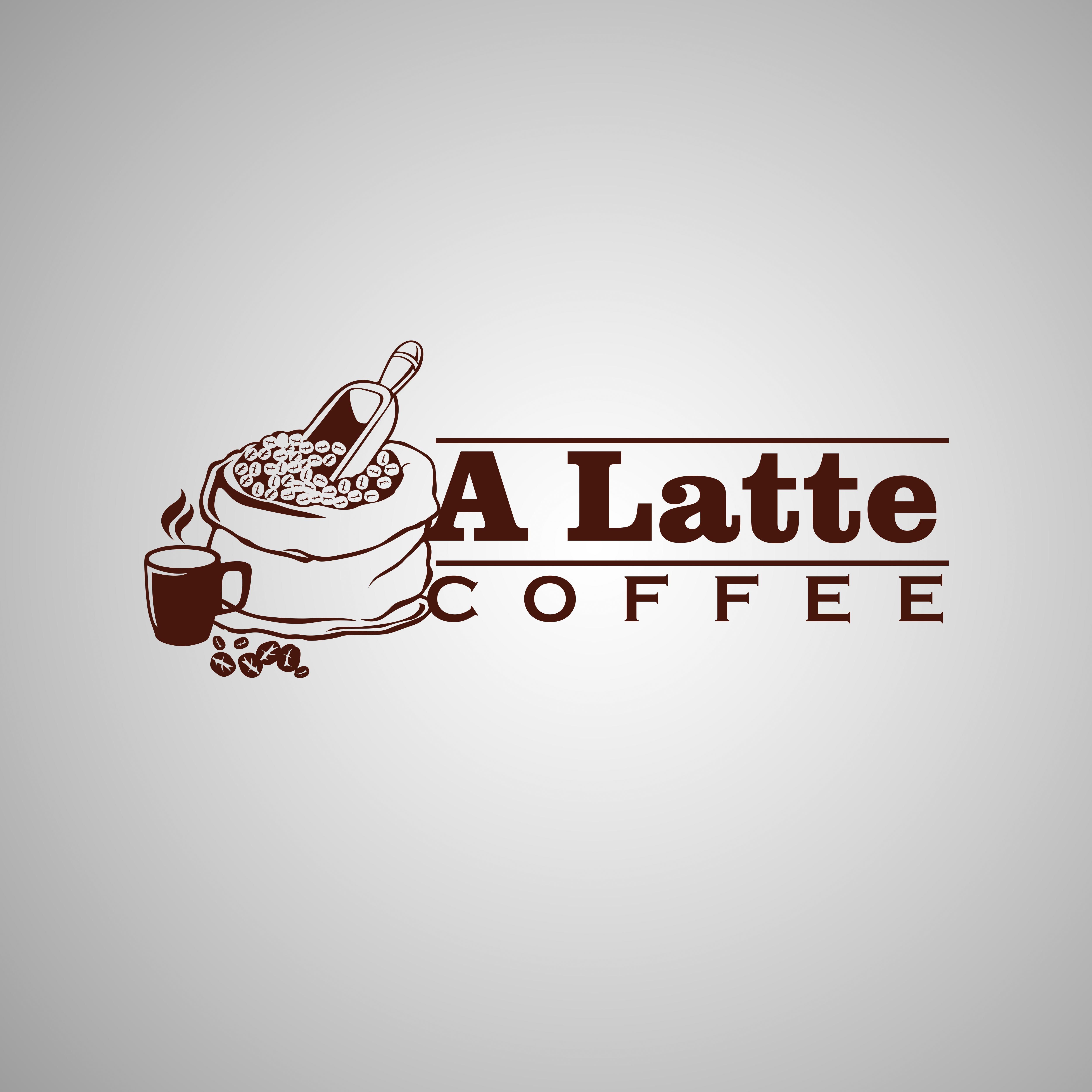Logo Design by HeroG®APHIX for A Latte Coffee | Design #27559927
