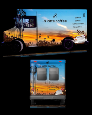 Logo Design by RubelRir for A Latte Coffee | Design: #27513406