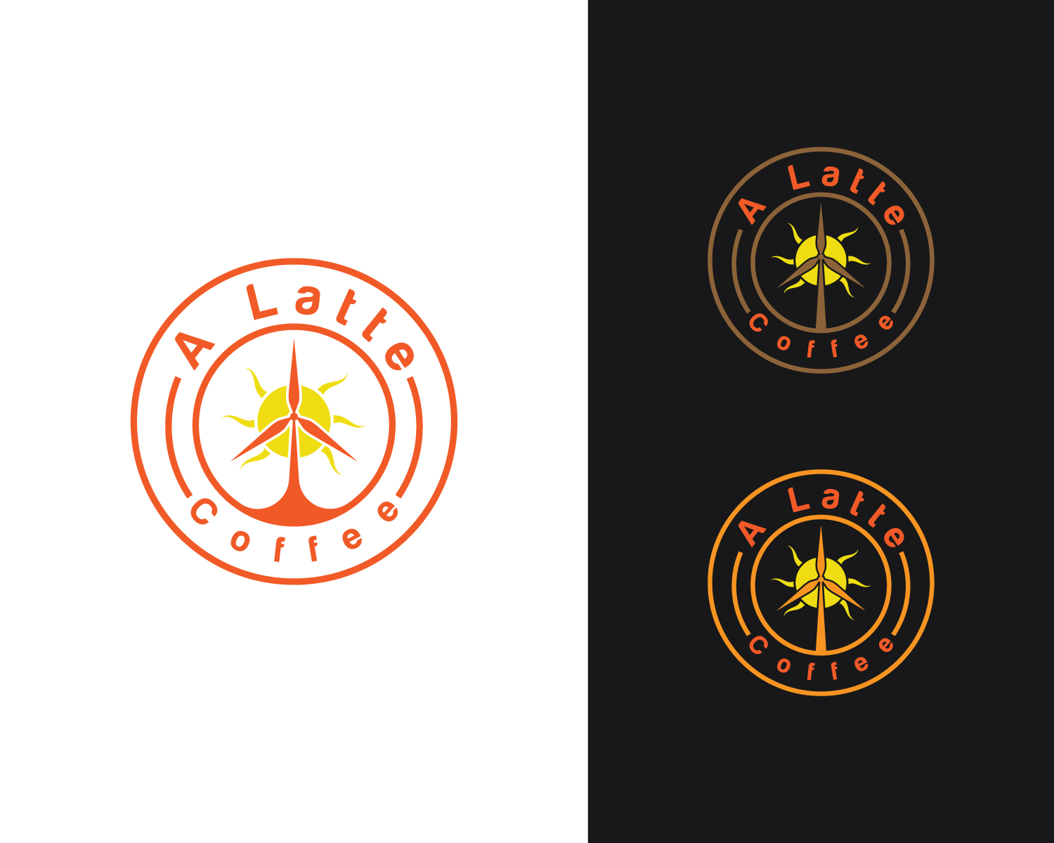 Logo-Design von MAWBM für A Latte Coffee | Design #27586461
