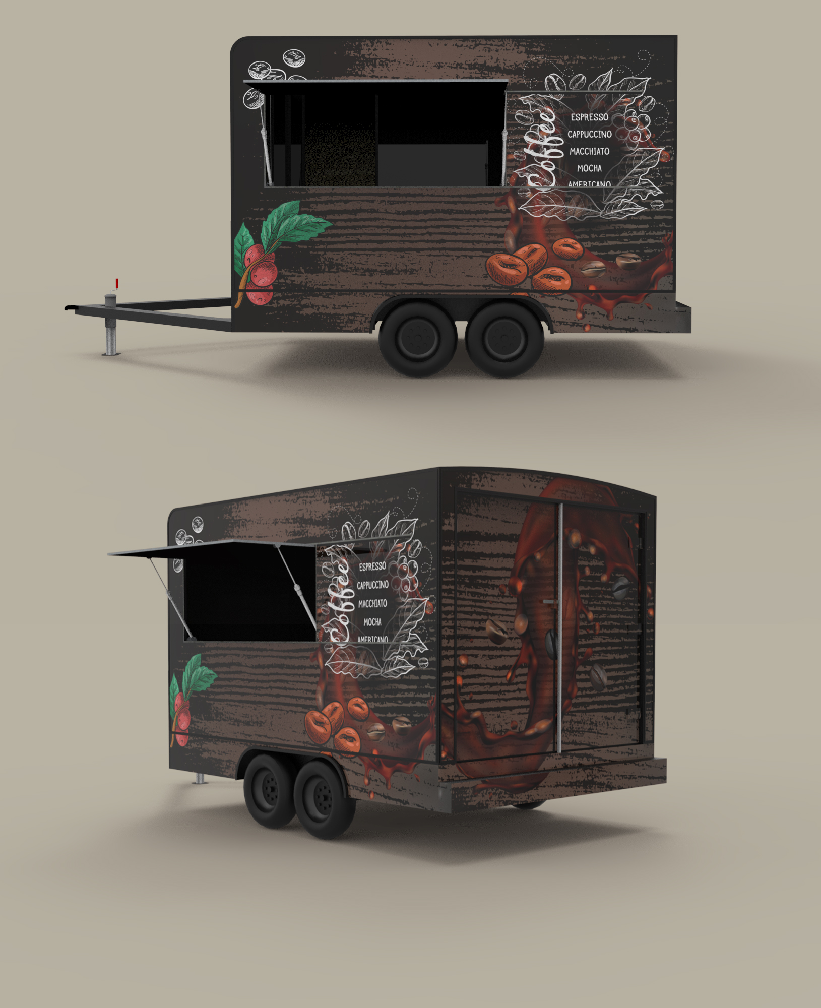 Logo Design by MC_Studio for A Latte Coffee | Design #27584039