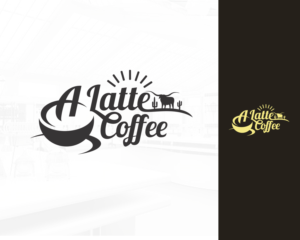 Logo Design by DJAM for A Latte Coffee | Design #27504053
