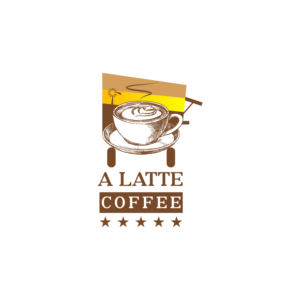 Logo Design by vidarshana 2 for A Latte Coffee | Design #27570297